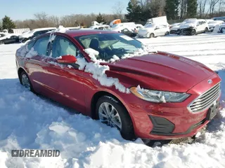 2020 Ford Fusion Hybrid SE with VIN 3FA6P0LU2LR235322, listed as a IAAI auction lot 41241498 with 102,631 mi miles. Bid and sale history available at carsss.com. Image 1.
