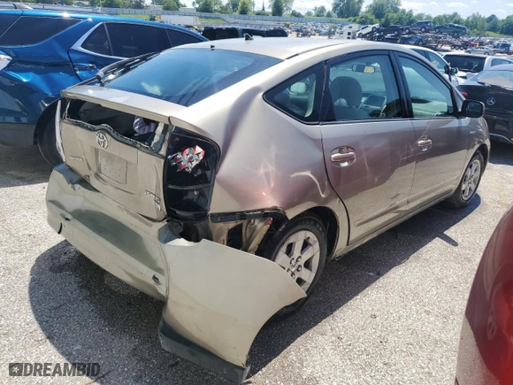 2008 Toyota Prius with VIN JTDKB20UX83352014, listed as a Copart auction lot 56644064 with 123,228 mi miles and Salvage Title. Bid and sale history available at carsss.com. Image 3.