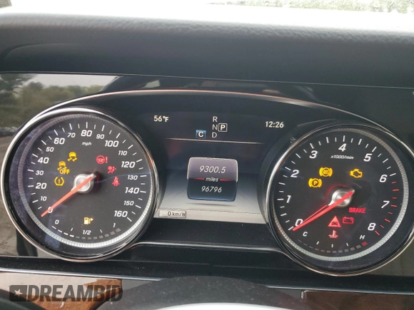 2019 Mercedes-Benz E 300 with VIN WDDZF4KB2KA600498, listed as a Copart auction lot 55762695 with 96,796 mi miles and Clean Title. Bid and sale history available at DreamBid. Image 9.