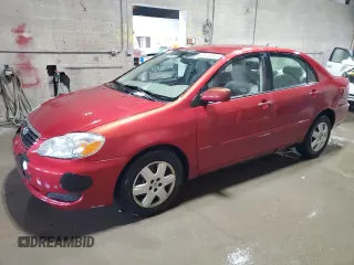 2006 Toyota Corolla CE with VIN 1NXBR32E96Z645395, listed as a Copart auction lot 62418395 with 101,337 mi miles and Salvage title. Bid and sale history available at DreamBid. Image 1.