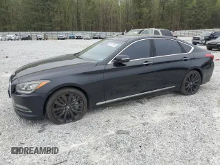 2015 Hyundai Genesis 5.0L with VIN KMHGN4JF6FU015660, listed as a Copart auction lot 51577055 with 132,891 mi miles and Clean Title. Bid and sale history available at carsss.com. Image 1.