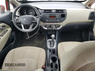 2013 Kia Rio LX with VIN KNADM5A3XD6186531, listed as a Copart auction lot 68490314 with 134,344 mi miles and Salvage Title. Bid and sale history available at DreamBid. Image 8.