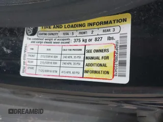 2013 Ford Focus SE с VIN 1FADP3F28DL233478, выставлен на аукционе IAAI как лот 42496224 с пробегом 108 412 миль миль и . История ставок и продаж доступна на DreamBid. Изображение 9.
