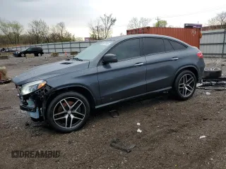 2016 Mercedes-Benz GLE 450 AMG z VIN 4JGED6EB7GA023492, wystawiony jako Copart lot #53507835 z przebiegiem 65 671 mil mil oraz Szkoda całkowita • Salvage title. Historia ofert i sprzedaży dostępna na DreamBid. Obrazek 1.