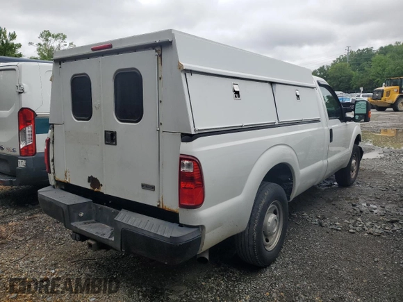 2015 Ford F-250 XL with VIN 1FTBF2A66FEC89791, listed as a Copart auction lot 56155375 with 243,889 mi miles and Clean title. Bid and sale history available at DreamBid. Image 3.