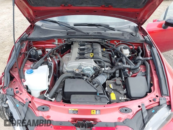 2017 Mazda MX-5 Miata Club with VIN JM1NDAC73H0121187, listed as a IAAI auction lot 41990611 with 19,158 mi miles and . Bid and sale history available at DreamBid. Image 10.