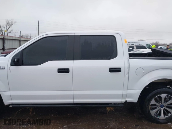 2019 Ford F-150 XL with VIN 1FTEW1C52KKD70455, listed as a IAAI auction lot 41457239 with 97,295 mi miles and . Bid and sale history available at DreamBid. Image 15.