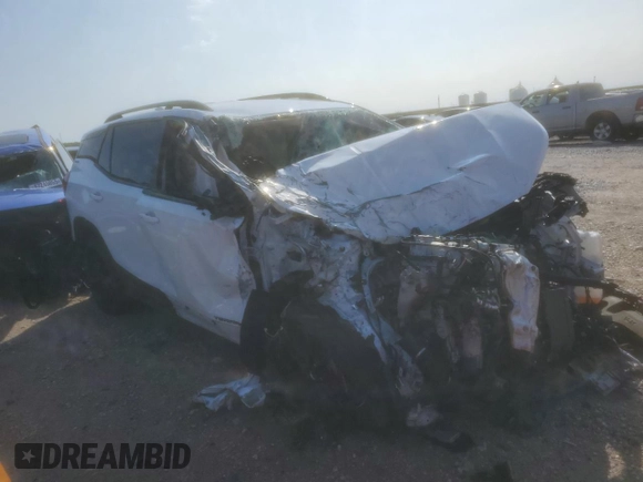2022 GMC Terrain SLE z VIN 3GKALMEV8NL172749, wystawiony jako Copart lot #55876415 z przebiegiem Nie podano mil oraz Szkoda całkowita • Salvage title. Historia ofert i sprzedaży dostępna na DreamBid. Obrazek 4.