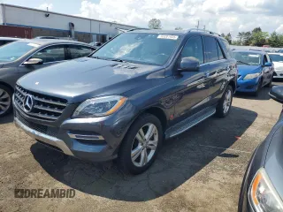 2013 Mercedes-Benz M 350 with VIN 4JGDA5HBXDA159489, listed as a Copart auction lot 63201935 with 57,440 mi miles and Salvage title. Bid and sale history available at DreamBid. Image 1.