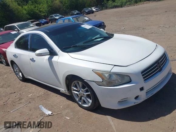 2010 Nissan Maxima SV with VIN 1N4AA5APXAC846488, listed as a IAAI auction lot 42036731 with 205,854 mi miles and . Bid and sale history available at DreamBid. Image 1.