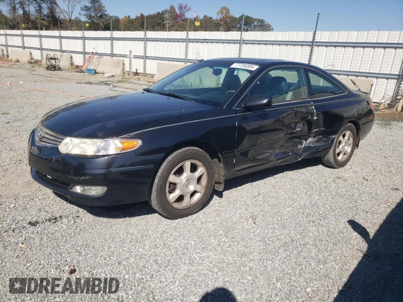 2003 Toyota Solara SE with VIN 2T1CF22P73C609663, listed as a Copart auction lot 77735004 with 205,293 mi miles and Salvage Title. Bid and sale history available at carsss.com. Image 1.