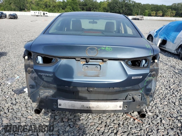 2015 Mazda 6 i Sport with VIN JM1GJ1U53F1198826, listed as a Copart auction lot 54195065 with 214,601 mi miles and Salvage Title. Bid and sale history available at carsss.com. Image 6.