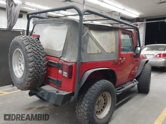 2008 Jeep Wrangler X with VIN 1J4FA24168L556839, listed as a IAAI auction lot 41729032 with 50,578 mi miles and . Bid and sale history available at DreamBid. Image 4.