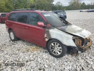 2007 Kia Sedona EX with VIN KNDMB233076142093, listed as a Copart auction lot 73549534 with 0 mi miles and Non Repairable. Bid and sale history available at carsss.com. Image 4.