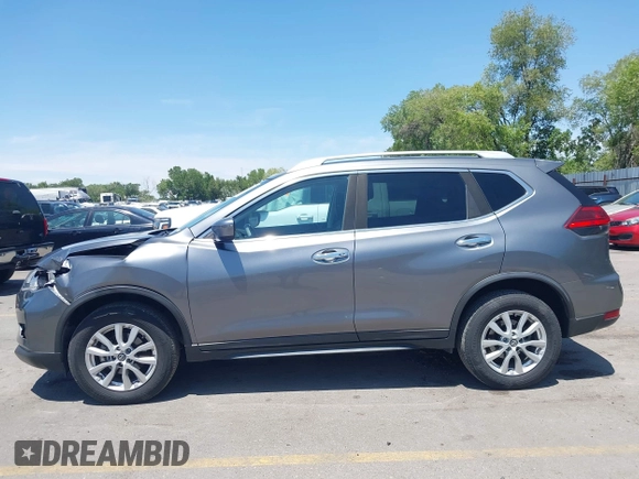 2017 Nissan Rogue S with VIN KNMAT2MV1HP584912, listed as a IAAI auction lot 42598687 with 81,439 mi miles and . Bid and sale history available at DreamBid. Image 14.