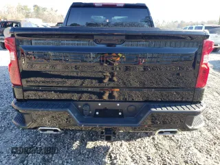 2024 Chevrolet Silverado 1500 Custom Trail Boss with VIN 3GCUDCED8RG411528, listed as a Copart auction lot 45971965 with 16,829 mi miles and Salvage Title. Bid and sale history available at carsss.com. Image 6.