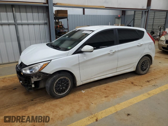 2017 Hyundai Accent SE with VIN KMHCT5AE6HU315915, listed as a Copart auction lot 88300555 with 135,428 mi miles and Salvage Title. Bid and sale history available at carsss.com. Image 1.