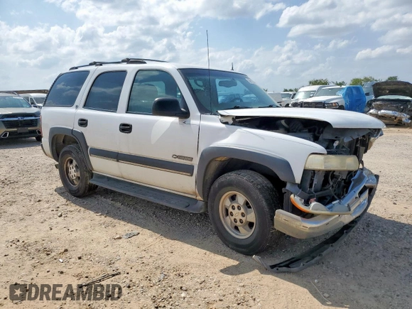 2002 Chevrolet Tahoe LS with VIN 1GNEC13Z32R200857, listed as a Copart auction lot 59812865 with 116,823 mi miles and Salvage title. Bid and sale history available at DreamBid. Image 4.