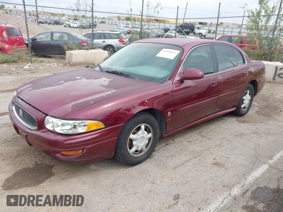 2001 Buick LeSabre Custom with VIN 1G4HP54K31U219290, listed as a IAAI auction lot 42183843 with 174,634 mi miles and . Bid and sale history available at carsss.com. Image 2.
