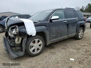 2017 GMC Terrain SLT with VIN 2GKALPEK1H6227509, listed as a Copart auction lot 43853325 with 135,428 mi miles and Salvage Title. Bid and sale history available at carsss.com. Image 1.