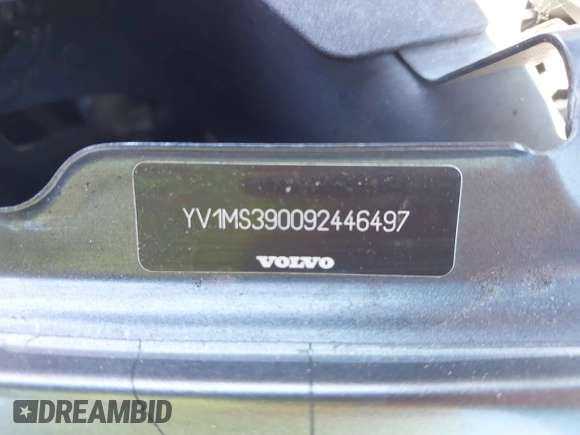2009 Volvo S40 2.4L с VIN YV1MS390092446497, выставлен на аукционе IAAI как лот 42518359 с пробегом 86 548 миль миль и . История ставок и продаж доступна на DreamBid. Изображение 9.