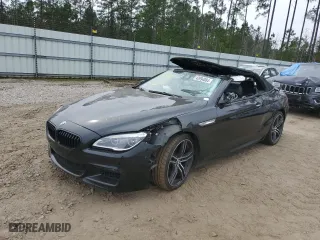2018 BMW 6 Series 650i with VIN WBA6F5C55JD997212, listed as a Copart auction lot 42994084 with 54,748 mi miles. Bid and sale history available at carsss.com. Image 1.