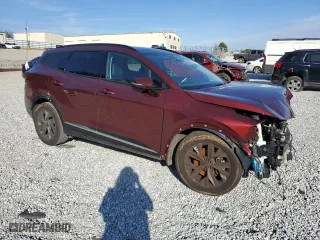 2023 Kia Sportage SX with VIN 5XYK43AF2PG102552, listed as a Copart auction lot 47005655 with 91,001 mi miles and Salvage Title. Bid and sale history available at carsss.com. Image 4.