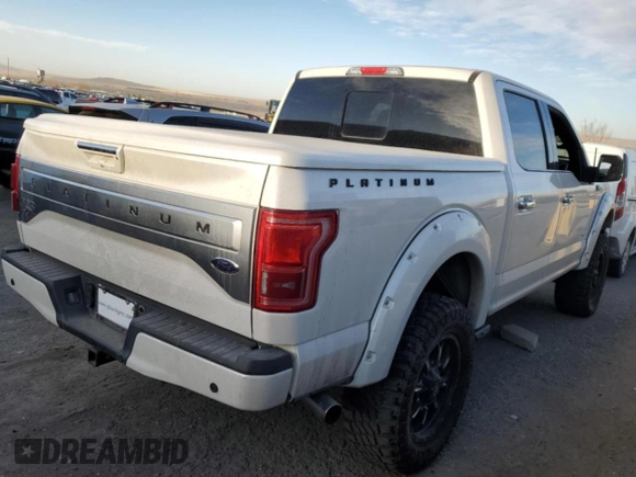 2015 Ford F-150 XLT with VIN 1FTEW1EG3FFB25676, listed as a Copart auction lot 46777815 with 80,803 mi miles and Salvage Title. Bid and sale history available at carsss.com. Image 3.