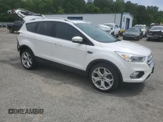 2019 Ford Escape Titanium with VIN 1FMCU0J94KUC02894, listed as a Copart auction lot 55352225 with 67,926 mi miles and Salvage title. Bid and sale history available at DreamBid. Image 4.