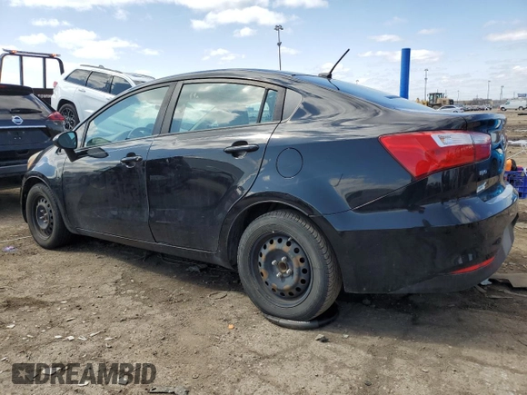 2017 Kia Rio LX with VIN KNADM4A38H6118387, listed as a Copart auction lot 51230545 with 117,788 mi miles and Clean Title. Bid and sale history available at carsss.com. Image 2.