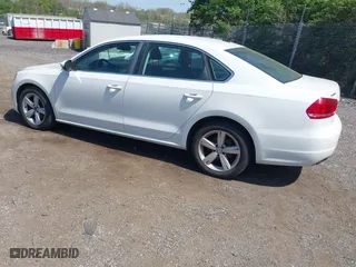 2012 Volkswagen Passat SE w/Sunroof with VIN 1VWBH7A39CC097668, listed as a IAAI auction lot 42100044 with 126,637 mi miles. Bid and sale history available at carsss.com. Image 3.