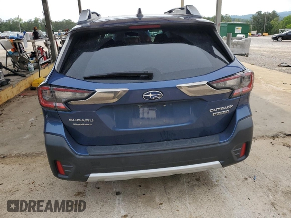 2022 Subaru Outback Touring with VIN 4S4BTAPC8N3196874, listed as a Copart auction lot 56308165 with 44,463 mi miles and Salvage title. Bid and sale history available at DreamBid. Image 6.