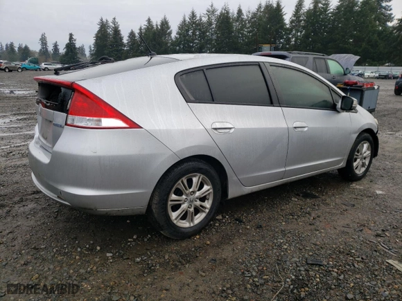 2010 Honda Insight EX with VIN JHMZE2H75AS029519, listed as a Copart auction lot 46543405 with 264,049 mi miles and Salvage Title. Bid and sale history available at carsss.com. Image 3.