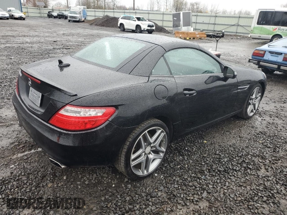 2013 Mercedes-Benz SLK 250 with VIN WDDPK4HA4DF056397, listed as a Copart auction lot 47273525 with 64,407 mi miles and Salvage Title. Bid and sale history available at DreamBid. Image 3.