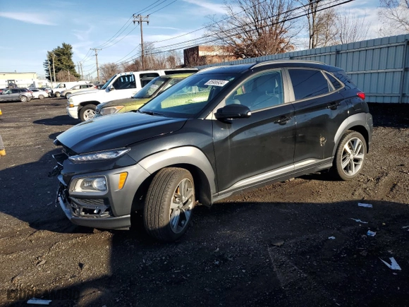2021 Hyundai Kona Limited with VIN KM8K3CA51MU667326, listed as a Copart auction lot 85986934 with 40,567 mi miles and Salvage Title. Bid and sale history available at carsss.com. Image 1.