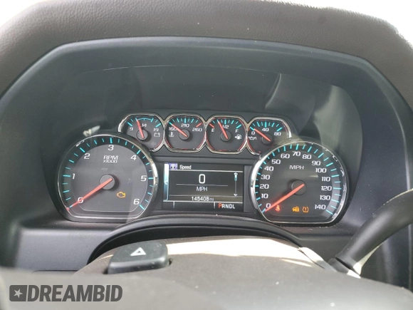 2017 Chevrolet Silverado 1500 LT with VIN 3GCPCREC8HG114719, listed as a Copart auction lot 42954485 with 145,408 mi miles and Salvage Title. Bid and sale history available at carsss.com. Image 9.