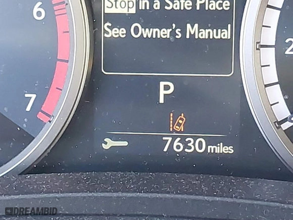 2019 Lexus NX with VIN JTJBARBZ3K2193240, listed as a IAAI auction lot 41810329 with 7,630 mi miles. Bid and sale history available at carsss.com. Image 7.