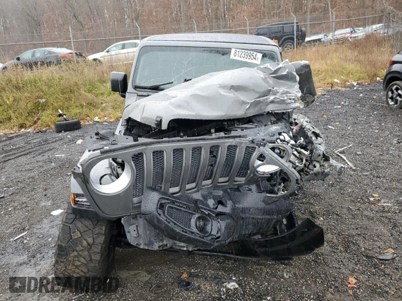 2021 Jeep Wrangler Unlimited Sahara High Altitude z VIN 1C4HJXEN6MW751197, wystawiony jako Copart lot #81239954 z przebiegiem 57 603 mil mil oraz Szkoda całkowita • Salvage title. Historia ofert i sprzedaży dostępna na DreamBid. Obrazek 5.