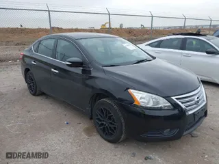 2014 Nissan Sentra SR with VIN 3N1AB7AP4EY341047, listed as a IAAI auction lot 41442591 with 152,429 mi miles. Bid and sale history available at carsss.com. Image 1.