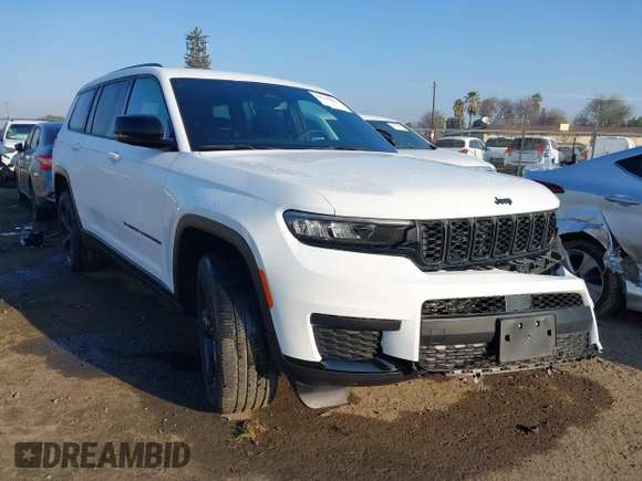 2024 Jeep Grand Cherokee Altitude with VIN 1C4RJKAG4R8575664, listed as a IAAI auction lot 41360585 with 6,291 mi miles and . Bid and sale history available at DreamBid. Image 1.