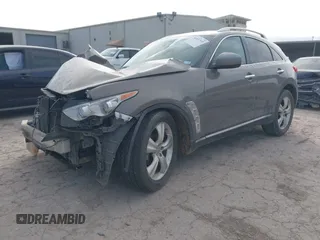 2011 Infiniti FX35 with VIN JN8AS1MU6BM710506, listed as a IAAI auction lot 41837535 with 1 mi miles. Bid and sale history available at carsss.com. Image 2.