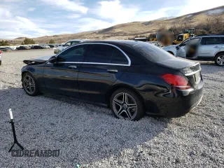 2019 Mercedes-Benz C 300 with VIN 55SWF8DB5KU322252, listed as a Copart auction lot 46503745 with 49,375 mi miles and Salvage Title. Bid and sale history available at DreamBid. Image 2.