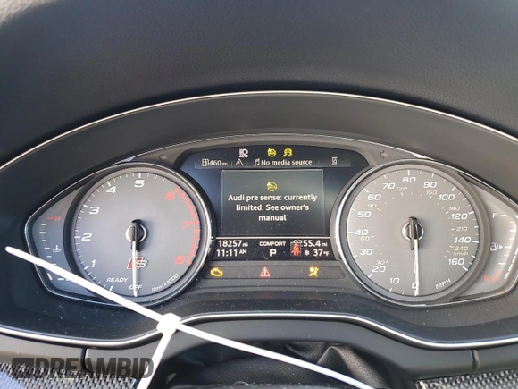 2022 Audi SQ5 Sportback Premium with VIN WA114AFY9N2099290, listed as a Copart auction lot 43621694 with 18,257 mi miles and . Bid and sale history available at DreamBid. Image 9.