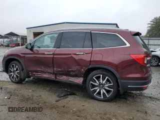 2021 Honda Pilot Elite with VIN 5FNYF6H06MB088455, listed as a Copart auction lot 44637165 with 24,178 mi miles and Salvage Title. Bid and sale history available at carsss.com. Image 2.