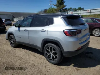 2024 Jeep Compass Limited z VIN 3C4NJDCN1RT151236, wystawiony jako Copart lot #56167405 z przebiegiem 6 458 mil mil oraz Szkoda całkowita • Salvage title. Historia ofert i sprzedaży dostępna na DreamBid. Obrazek 2.