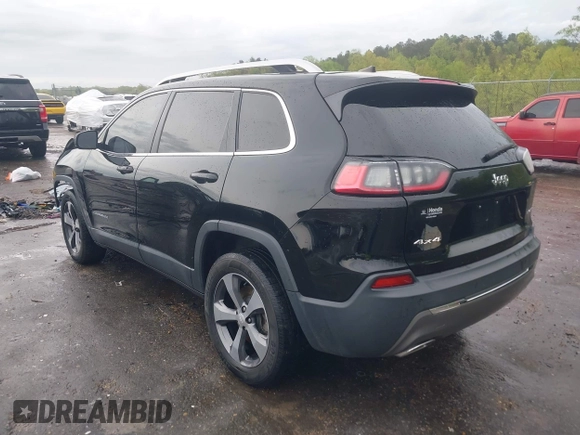 2019 Jeep Cherokee Limited z VIN 1C4PJMDX5KD136372, wystawiony jako IAAI lot #41909230 z przebiegiem 71 508 mil mil oraz . Historia ofert i sprzedaży dostępna na DreamBid. Obrazek 3.