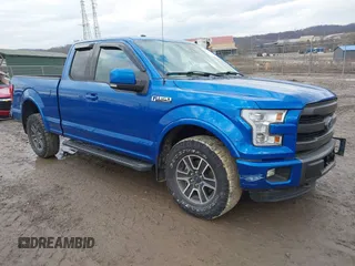 2015 Ford F-150 XLT with VIN 1FTFX1EF7FFA69069, listed as a IAAI auction lot 41660564 with 98,300 mi miles. Bid and sale history available at carsss.com. Image 1.