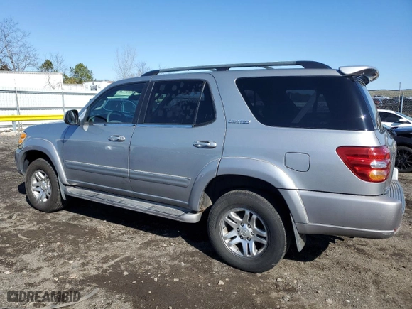 2003 Toyota Sequoia Limited with VIN 5TDBT48A23S185562, listed as a Copart auction lot 50999175 with 121,692 mi miles and Clean Title. Bid and sale history available at carsss.com. Image 2.