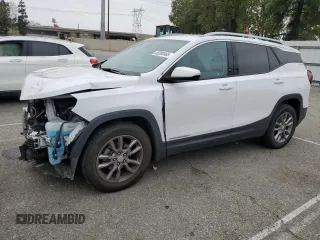 2022 GMC Terrain SLT with VIN 3GKALPEV0NL211156, listed as a Copart auction lot 55300465 with 57,319 mi miles and Salvage Title. Bid and sale history available at DreamBid. Image 1.
