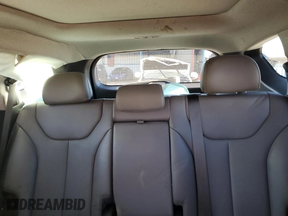 2020 Hyundai Santa Fe Limited with VIN 5NMS5CAA4LH223553, listed as a Copart auction lot 49643985 with 37,574 mi miles and Salvage Title. Bid and sale history available at carsss.com. Image 10.
